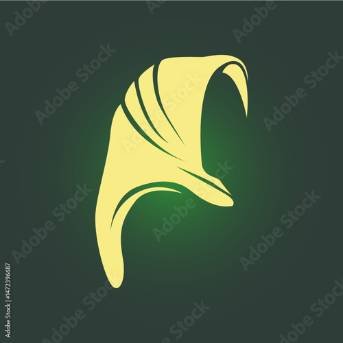 Hijab trendy artwork marvelous abstract vector illustration colorful useful design