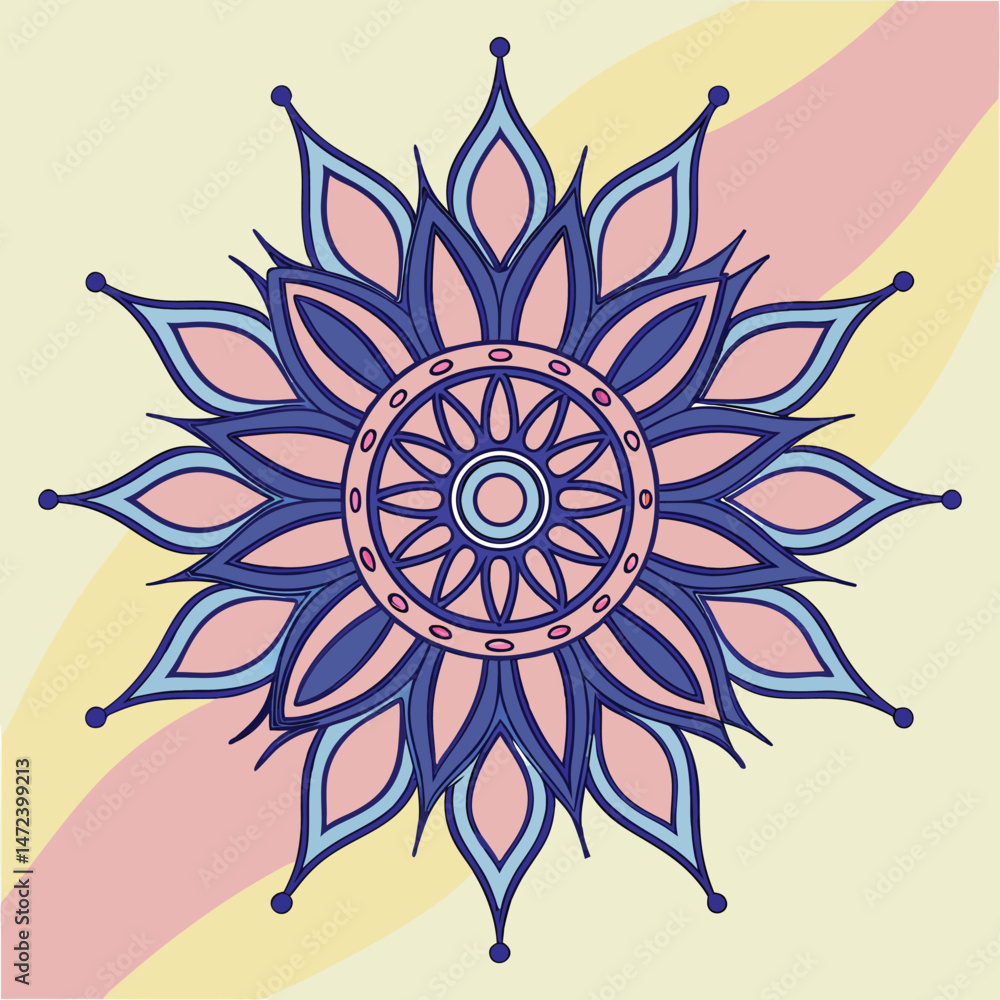 abstract flower vector illustration abstract flower vector illustration