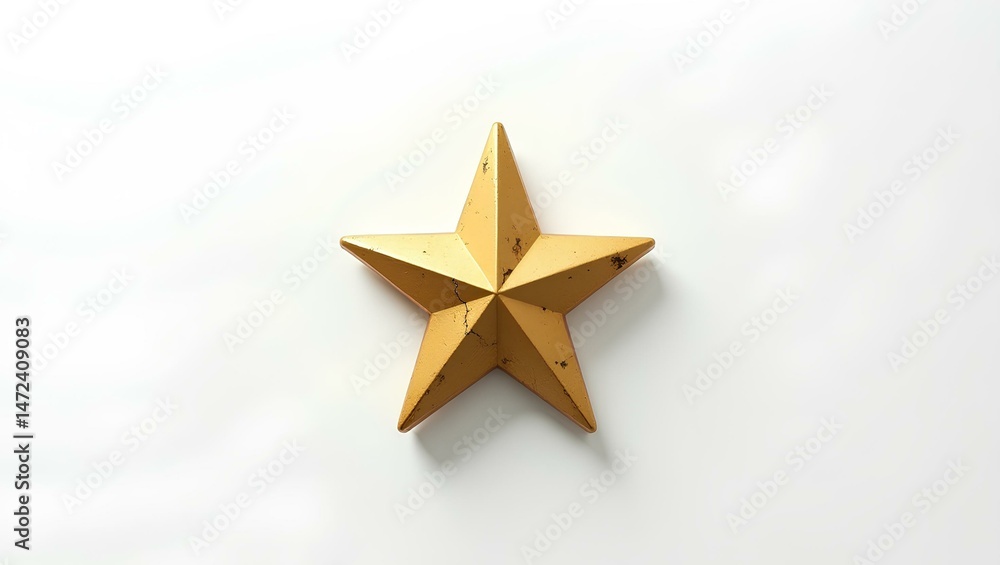 Obraz premium christmas star decoration