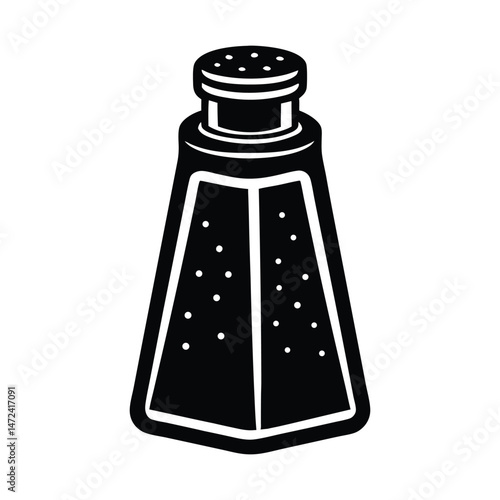 salt and pepper shakers Salt shaker illustration vector art