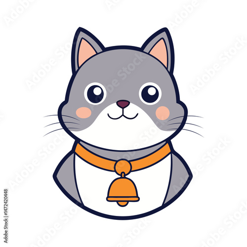 International Cat Day Vector Illustration
Cute Cat Graphic for Cat Lovers Art
Happy Cat Day Cartoon Design Artwork
Adorable Kitten Drawing for Celebration