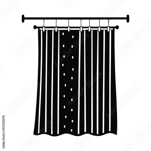 Modern Bathroom Shower Curtain Home Decor
Waterproof Shower Curtain for Bathroom Upgrade
Fabric Shower Curtain Stylish Bathroom Accessory Shower curtain illustration vector art