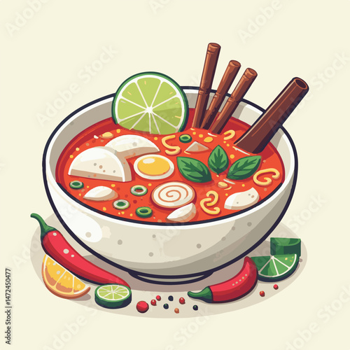 soup, food, asian, shrimp, bowl, cuisine, chili, delicious, spicy, thai, fresh, lime, background, meal, lunch, traditional, prawn, dinner, healthy, thailand, gourmet, asia, cooking, tom yum, tom, thai