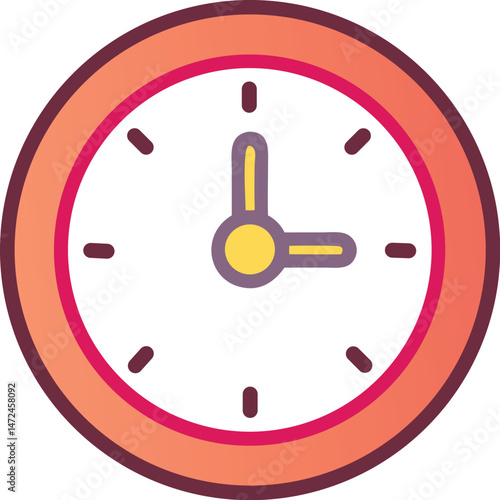 Wall clock icon