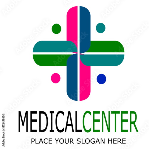 Medical center logo hospital logo clinical