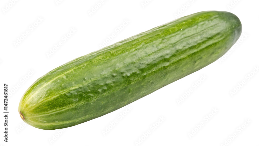 Cucumber isolated on a transparent background Cucumber isolated on a transparent background
