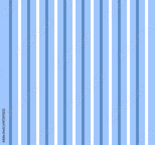 Blue and white stripes design is commonly used in various contexts, from fashion to backgrounds. 