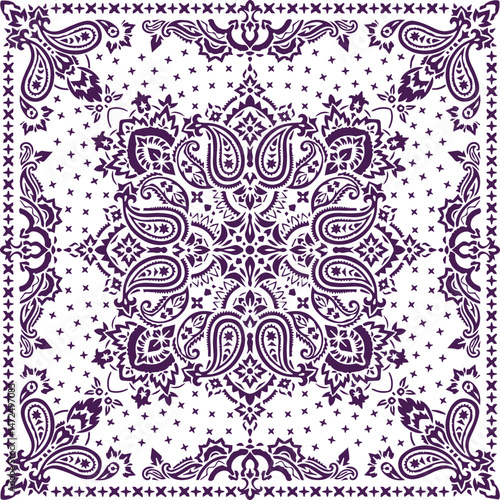 Beautiful flower art and mandala vector design