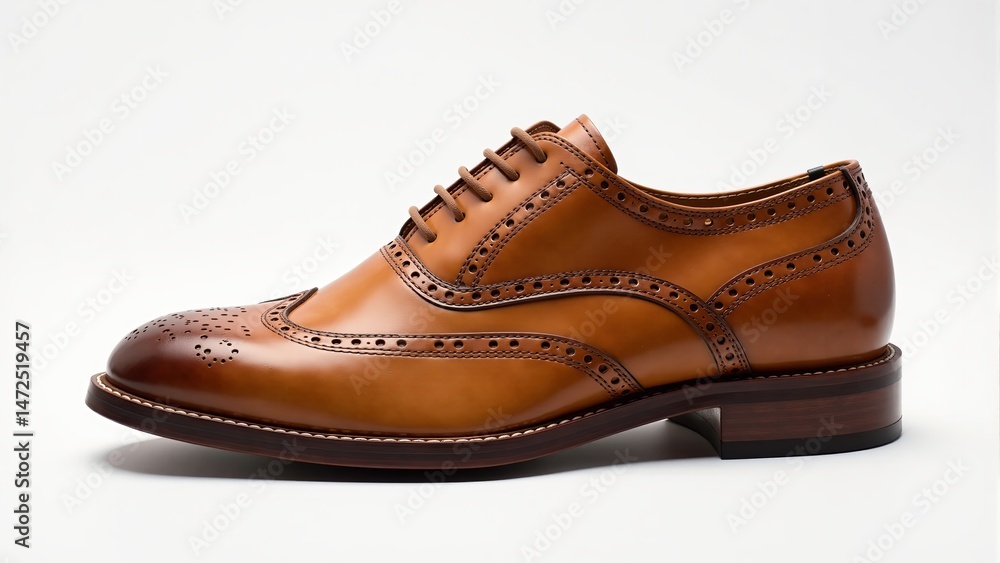 Classic Leather Wingtip Dress Shoe Classic Leather Wingtip Dress Shoe