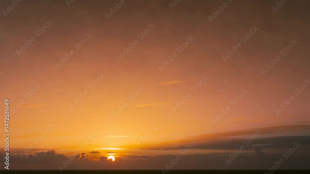 Romantic summer sky with a pink sunset, clouds, and backgrounds on the horizon. Romantic summer sky with a pink sunset, clouds, and backgrounds on the horizon.