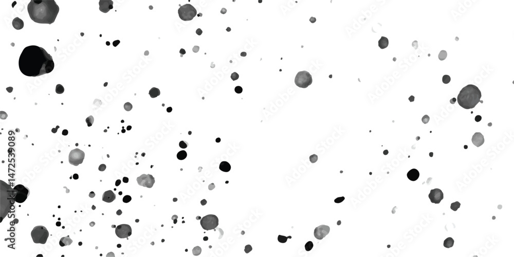 Grunge abstract white charcoal wall Stone concrete texture grungy backdrop background anthracite old. Black spat stains. Splatter collection. Vector illustration. Grunge abstract white charcoal wall Stone concrete texture grungy backdrop background anthracite old. Black spat stains. Splatter collection. Vector illustration.