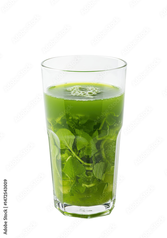 custom made wallpaper toronto digitalRefreshing green drink filled with vibrant leaves in a clear glass