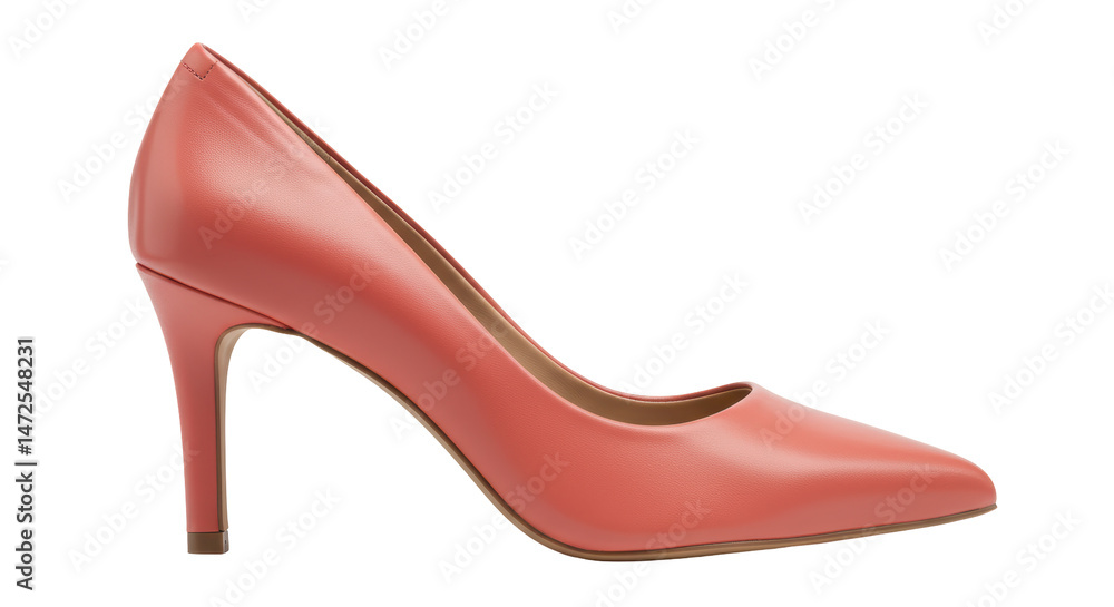 Isolated Pink High Heel Shoe Isolated Pink High Heel Shoe