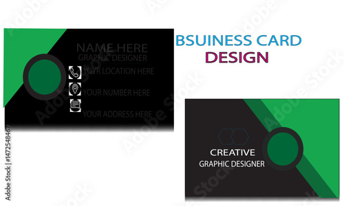 visiting card