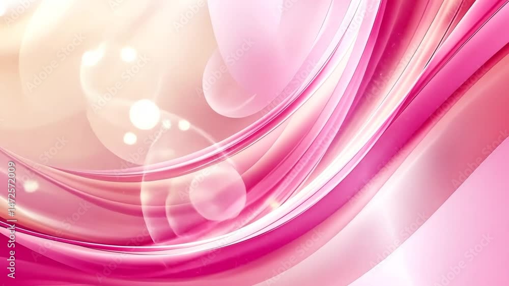 Elegant pink abstract background with flowing lines and soft light effects creating a dreamy atmosphere Elegant pink abstract background with flowing lines and soft light effects creating a dreamy atmosphere