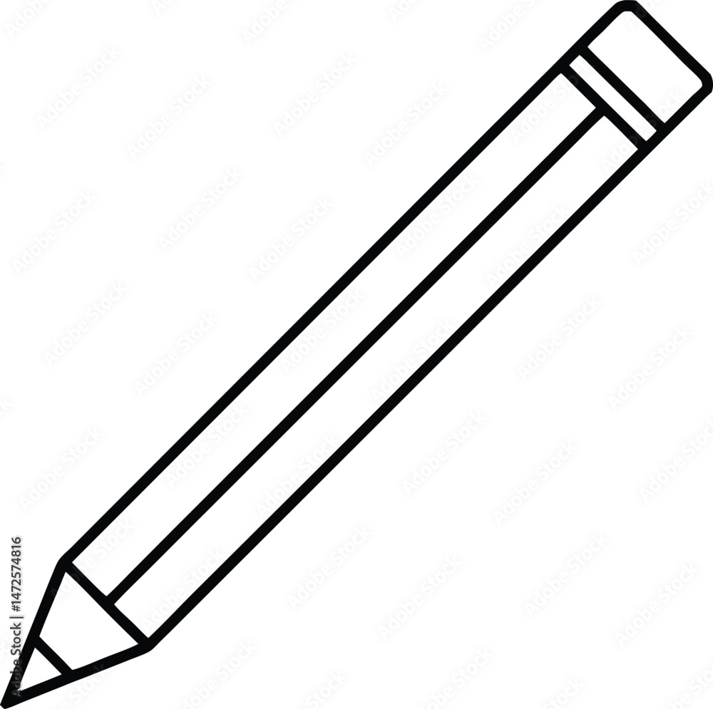 pencil with eraser pencil with eraser