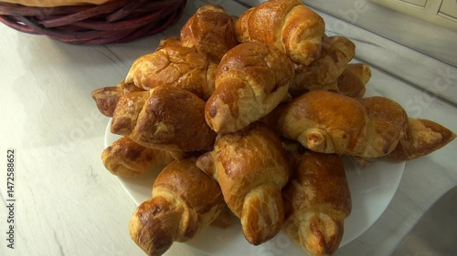 Freshly baked pastries