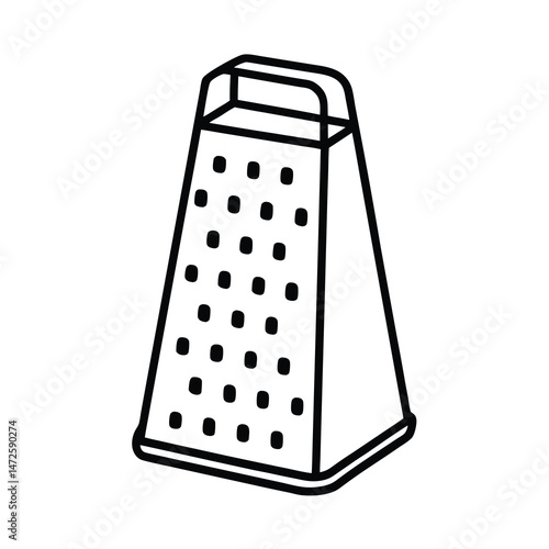 grater isolated on white