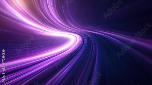 Purple light trails abstract background
