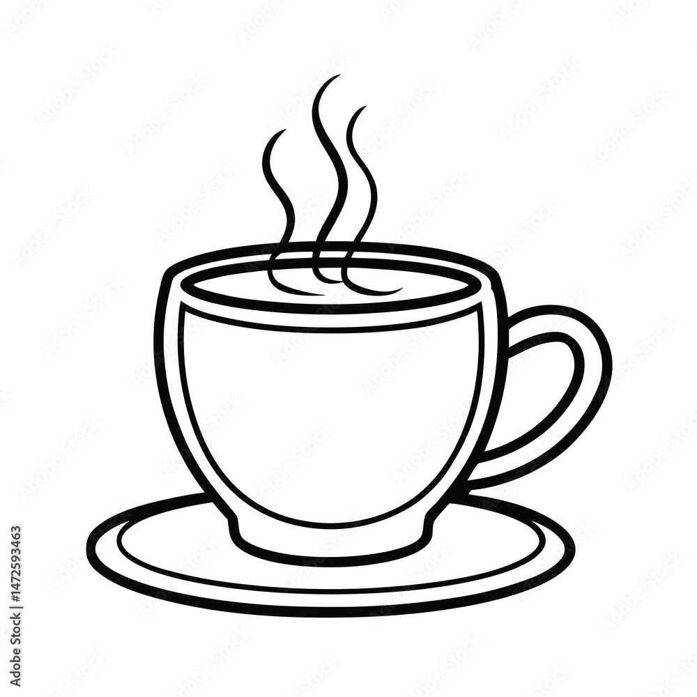 Obraz premium coffee cup icon