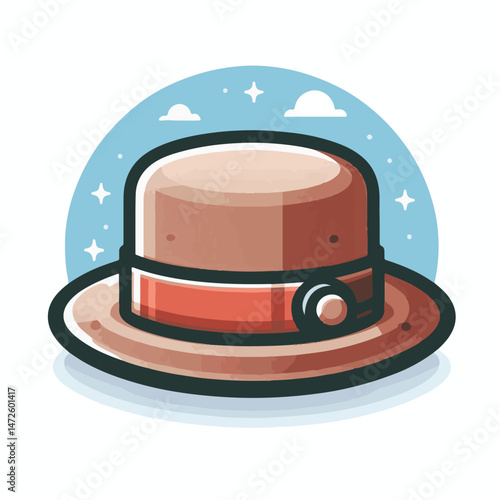 hat, style, vintage, black, isolated, fashion, retro, man, male, gentleman, elegant, clothing, bowler, white, bowler hat, accessory, suit, illustration, cap, design, classic, english, background, clot