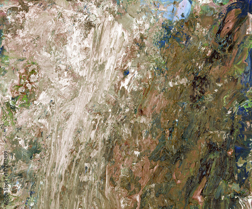 farben ölfarben acryl abstrakt malerei pastos transparent dick spachtel bunt farbig herbstfarben braun sepia