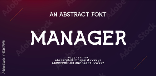 creative modern urban alphabet font. Digital abstract moslem, futuristic, fashion, sport, minimal technology typography. Simple numeric vector illustration