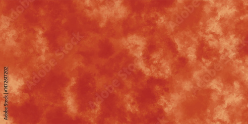 Cloudy Swirls of Red Dye Resembling a Smoky Inferno in Ink Form


