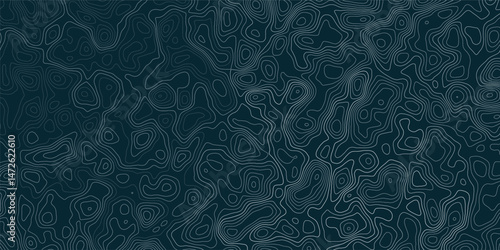 Abstract topographic contours map background, Vector geographic contour map Topographic patterns Vintage outdoors style. World map Template. 