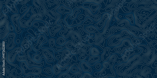 Abstract topographic contours map background, Vector geographic contour map Topographic patterns Vintage outdoors style. World map Template. 