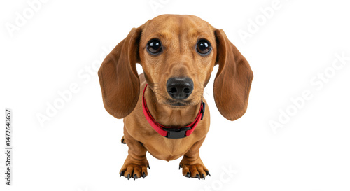 Isolated Dachshund Puppy