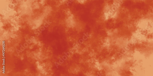 Earthy Red Smoke Trails Blurring Through a Faded Orange Background


