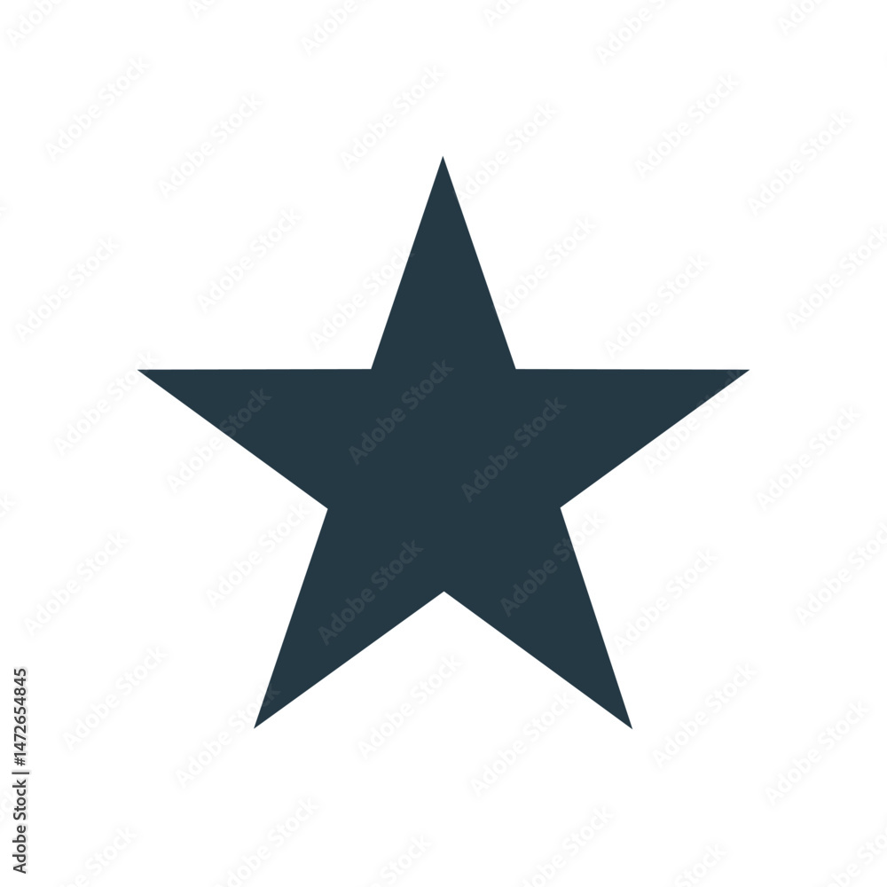 silver star on white background silver star on white background