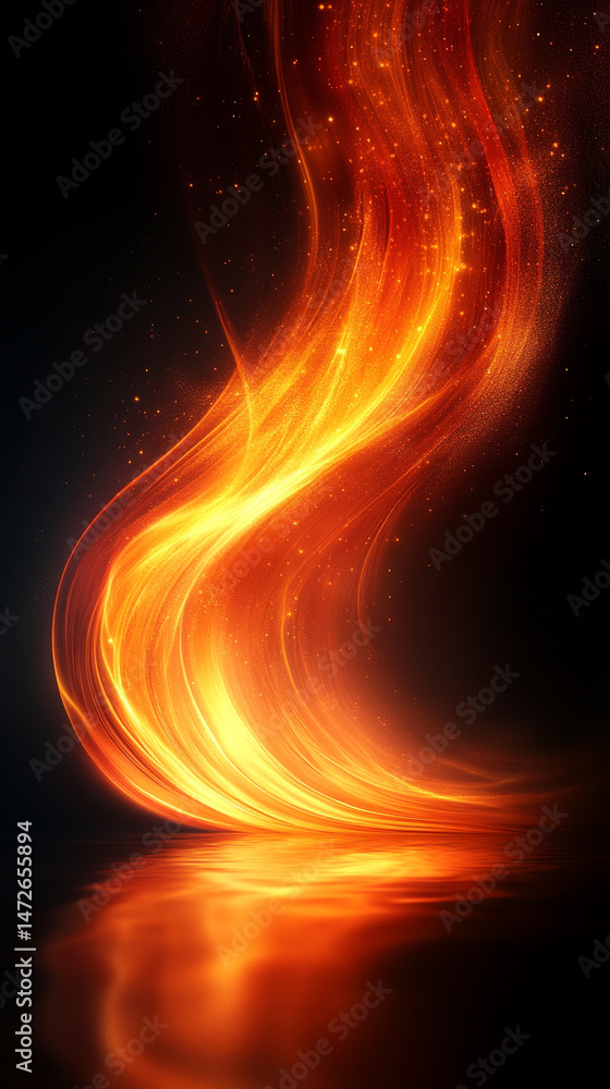 A dynamic orange light streaks across a black background, creating a striking contrast and emphasizing motion and energy. The vivid orange hue stands out against the dark backdrop, adding a bold and i A dynamic orange light streaks across a black background, creating a striking contrast and emphasizing motion and energy. The vivid orange hue stands out against the dark backdrop, adding a bold and i