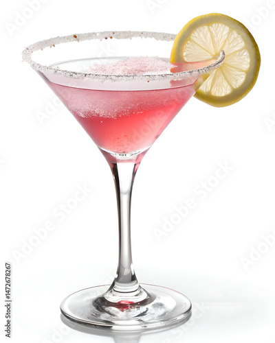 Wallpaper Mural cosmopolitan pink cocktail martini glass classic style drink presentation Torontodigital.ca