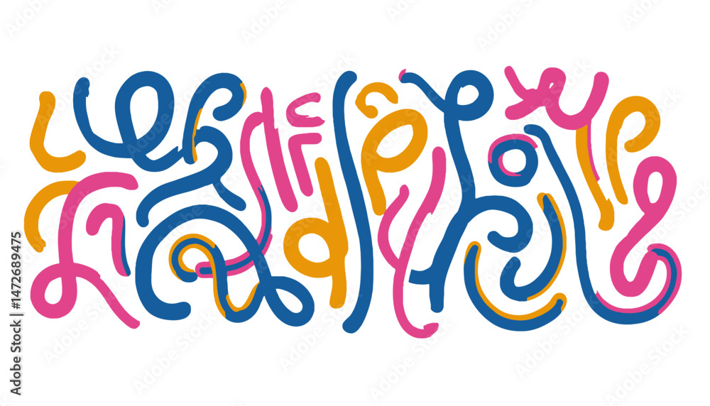 Color Line Shapes with Gradient � Abstract Wavy Pattern with 3D Rainbow Waves, Squiggles, Swirls, and Spiral Ribbons on White Background Color Line Shapes with Gradient � Abstract Wavy Pattern with 3D Rainbow Waves, Squiggles, Swirls, and Spiral Ribbons on White Background