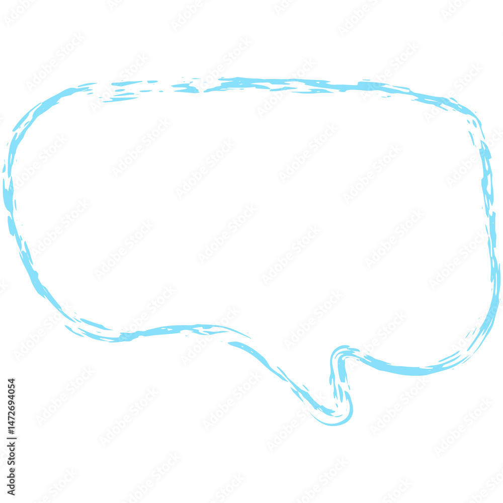 Set of hand drawn chalk speech bubbles. Text box icons for comics. Grunge texture in doodle style. Set of hand drawn chalk speech bubbles. Text box icons for comics. Grunge texture in doodle style.