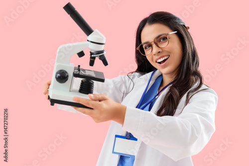 Young female medical studen...