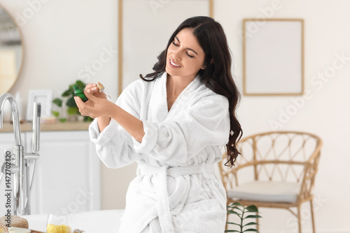 Beautiful young happy woman...