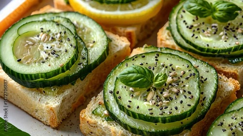 Delicious Cucumber Sandwiches: A Refreshing Culinary Delight