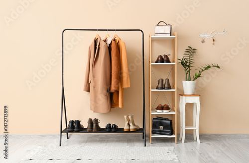 Interior of stylish hall wi...
