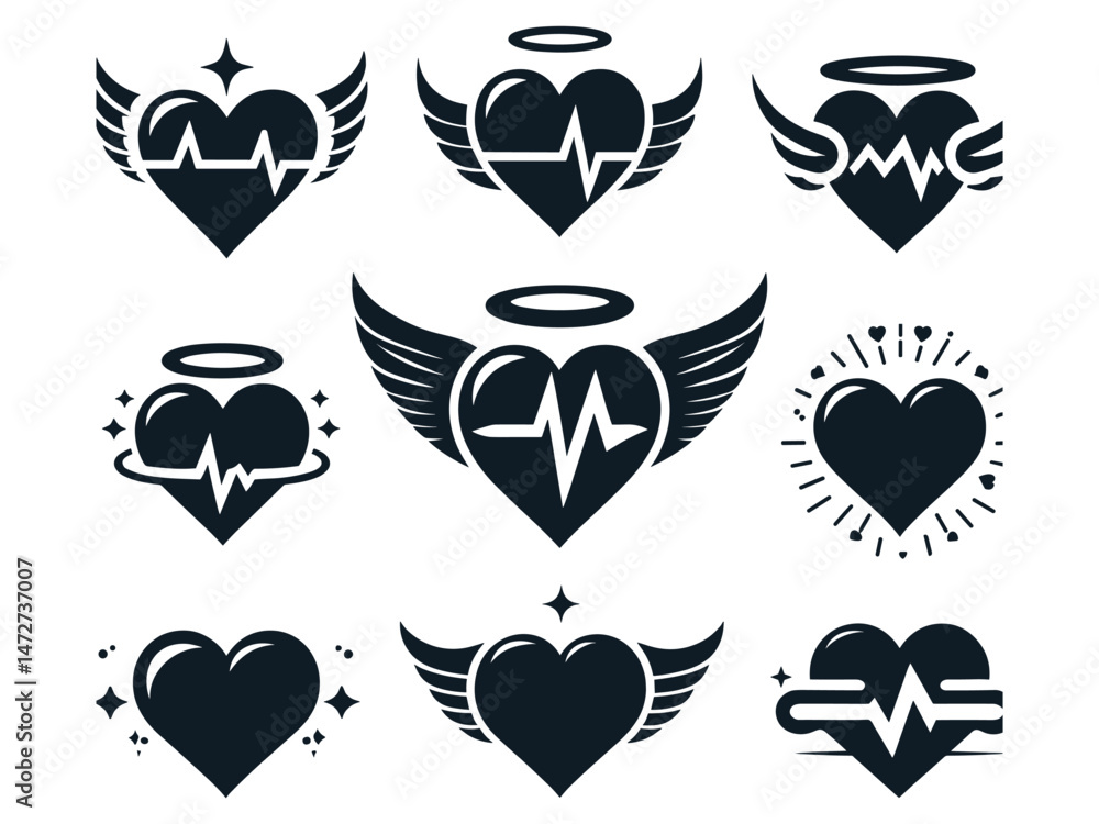 Hearts Vector Icon Pack Hearts Vector Icon Pack