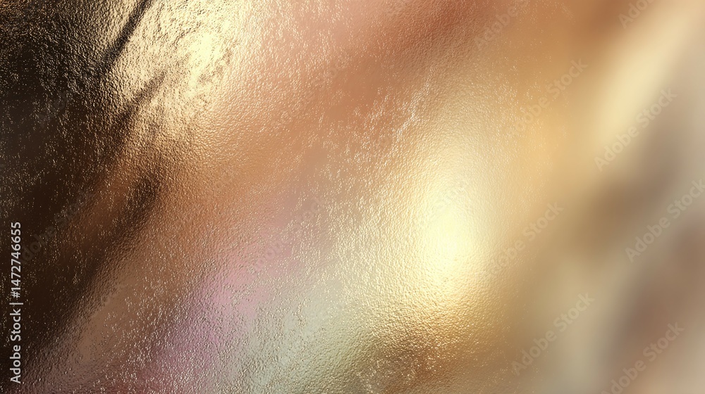 Fototapeta premium Close-up of skin with hair and light reflecting off the surface.
