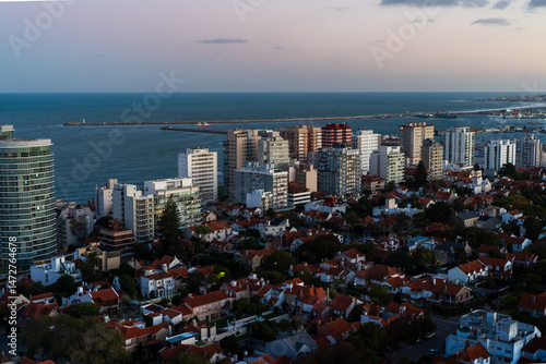 Mar del Plata - Argentina. Series of photos of the best city in South America. From cityscapes to beaches and cliffs. Aerial photos and street. the Atlantic Pearl
