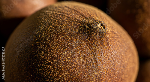 Exotic Kiwi Fruit Macro Photography High Resolution Vitamin Source