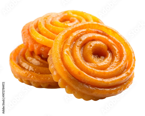 Spiral Indian Jalebi Sweet