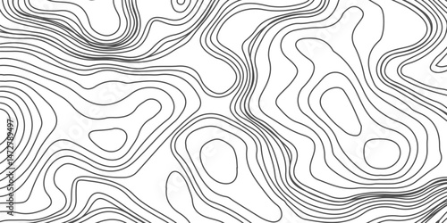 Design an artwork or concept that uses only black topographic contour lines to represent a landscape, emotion, or abstract idea. Let the absence of color heighten the focus on form, elevation, 