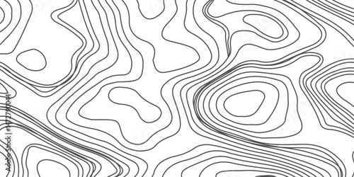 Design an artwork or concept that uses only black topographic contour lines to represent a landscape, emotion, or abstract idea. Let the absence of color heighten the focus on form, elevation, 