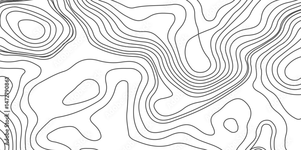 Design an artwork or concept that uses only black topographic contour lines to represent a landscape, emotion, or abstract idea. Let the absence of color heighten the focus on form, elevation, Design an artwork or concept that uses only black topographic contour lines to represent a landscape, emotion, or abstract idea. Let the absence of color heighten the focus on form, elevation,