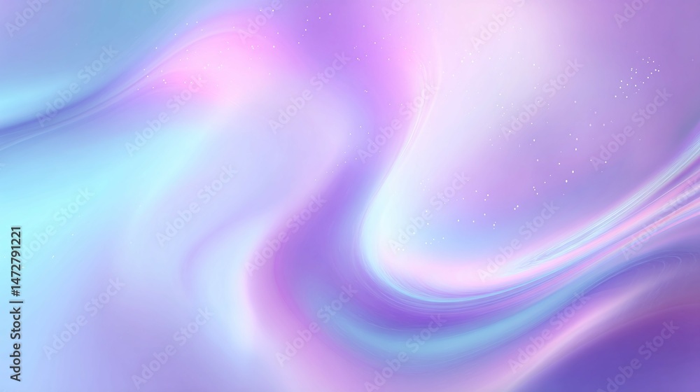 Obraz premium Abstract background with flowing light pastel colors creating a soft dreamy effect.